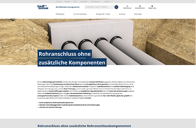 Schutzrohranschluss einfach gemacht